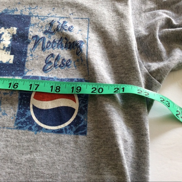 Vintage Pepsi Generation T-shirt Sz L XL Made USA 90s Single Stich - Picture 6 of 7